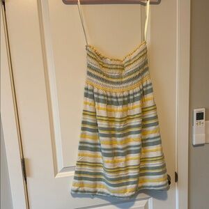 Juicy Couture Yellow and White Knit dress
